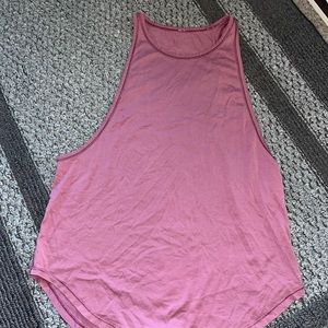 size 4 open shoulder lululemon tank top